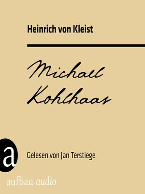 cover image of Michael Kohlhaas (Ungekürzt)
